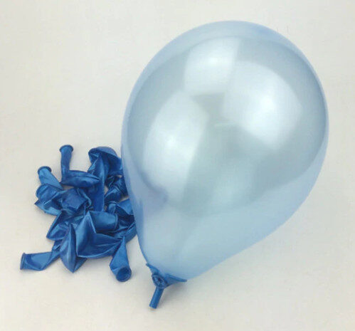 Balons - gaiši zils - 25 cm