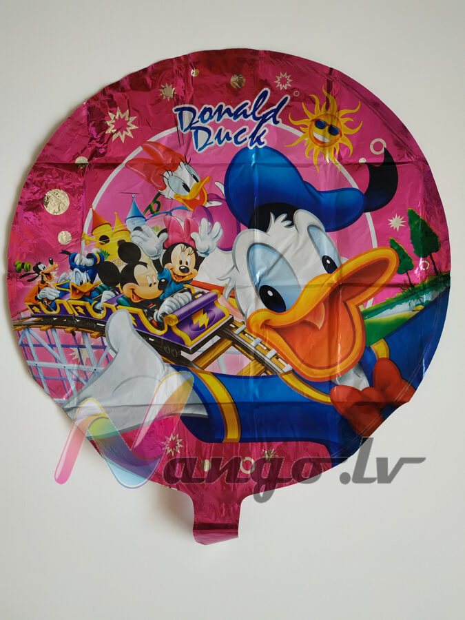 Folija balons - Mickey mouse - 43 cm - apaļš Disney