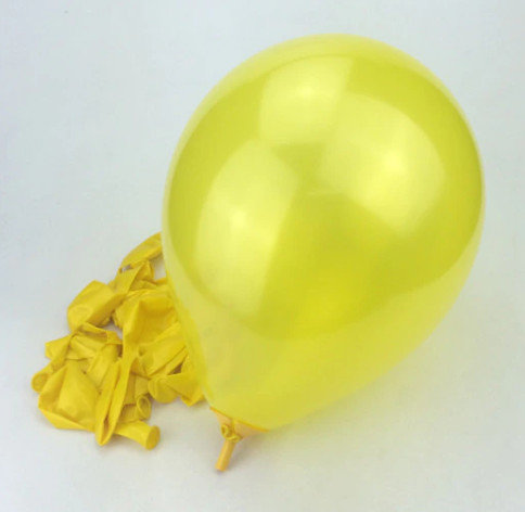 Balons - dzeltens - 25 cm