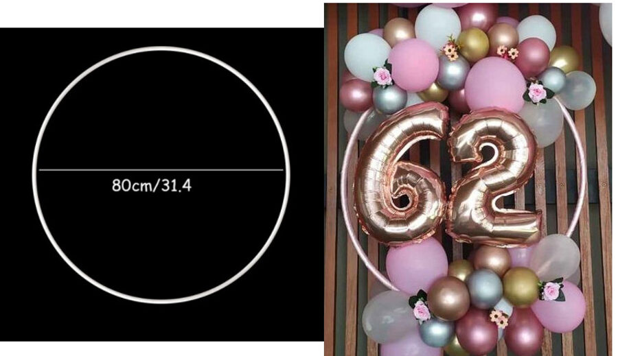 Stand for balloons, circle dia. 80 cm