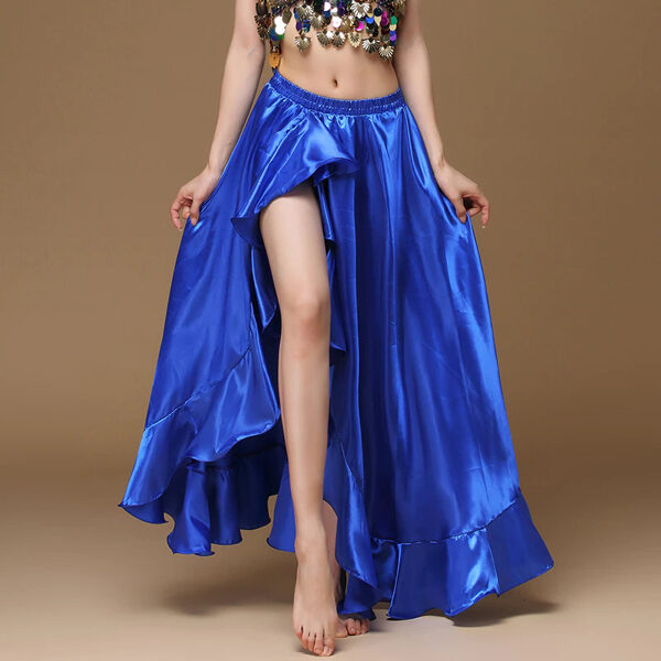 Skirt for oriental dances, blue